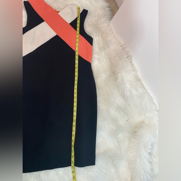 #395 AGNONA Color block Dress size 10 - Picture 7 of 9